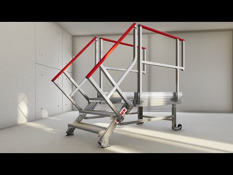 3D Animation Produkt Video Visualisierung Agentur Extra3Design HYMER Steigtechnik